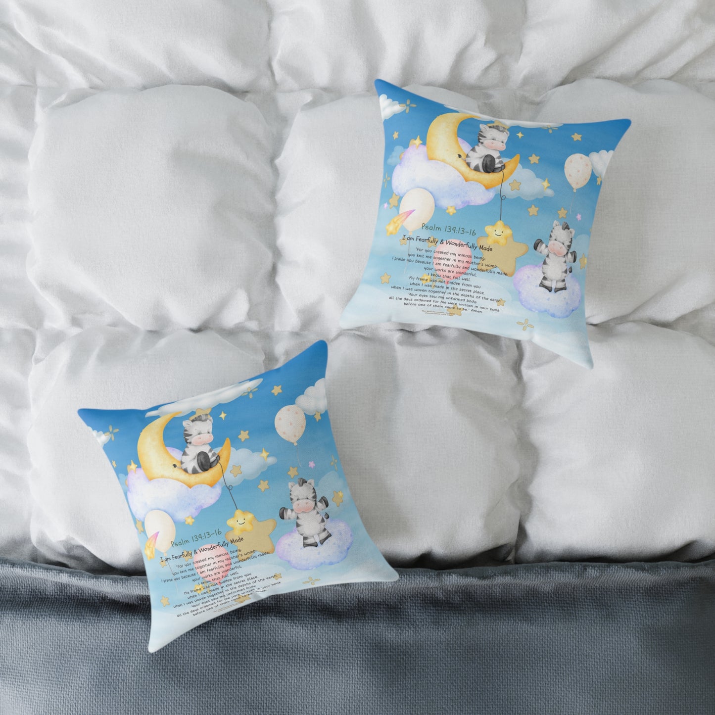 Square Poly Canvas Pillow